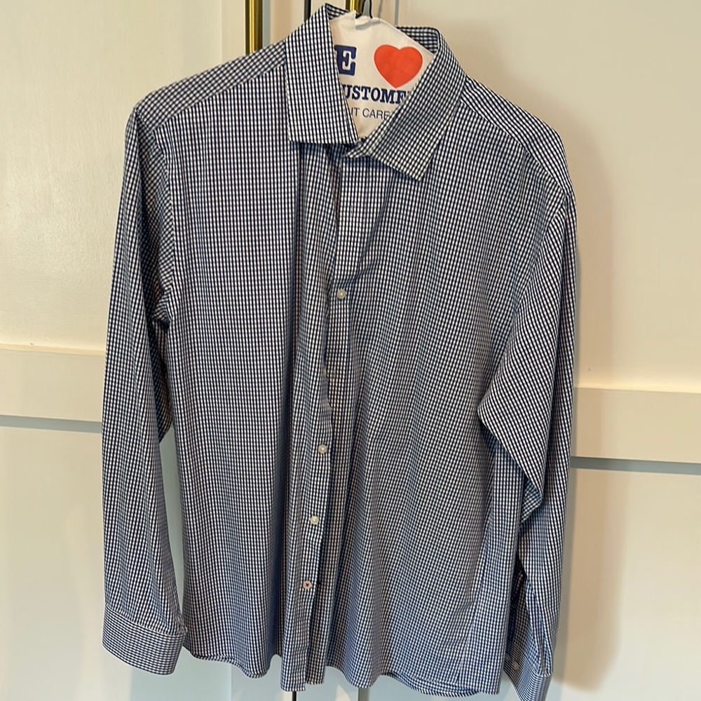 Tommy Hilfiger Blue Casual Button Down Shirt